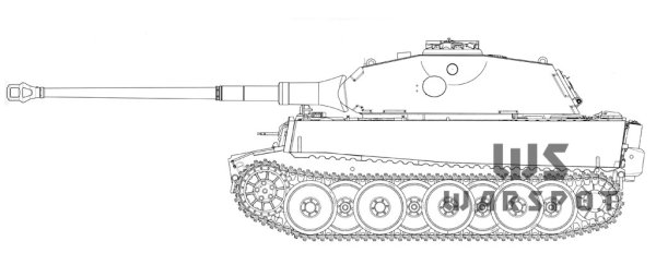Чертежи танка King Tiger