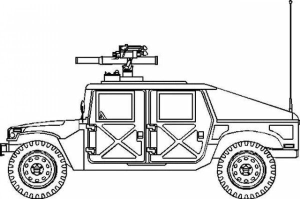 Humvee бронеавтомобиль чертежи
