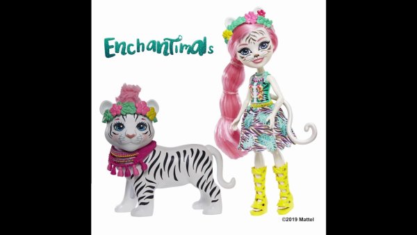 Enchantimals белый тигр