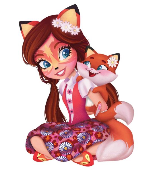 Раскраска Enchantimals леопард
