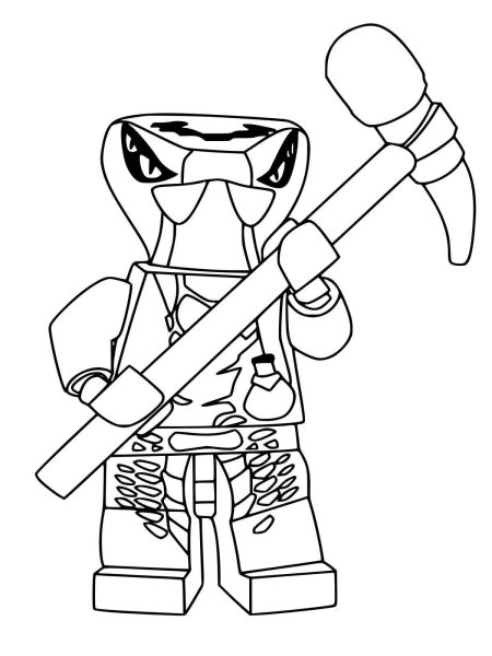Раскраски LEGO Ninjago