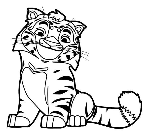 Раскраски копилка тигр (31 фото)