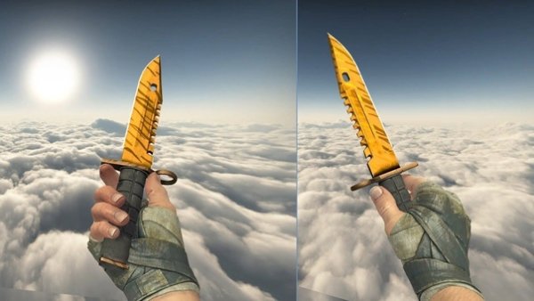 M9 Bayonet Tiger Tooth