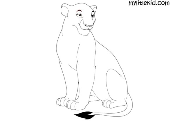 Раскраска Король Сараби