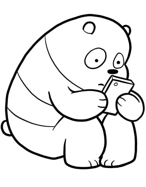 Вся правда о медведях раскраска