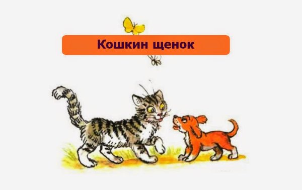 "Кошкин щенок" Валентина Берестова?
