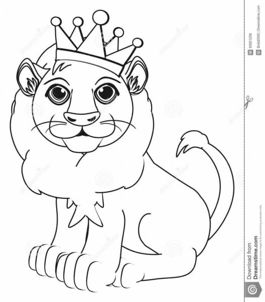 Маленький Лев с короной