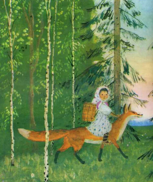 Сказка Снегурушка и лиса в обр. М.Булатова