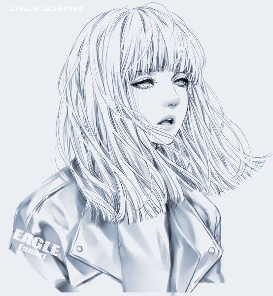 Раскраска BLACKPINK Lisa