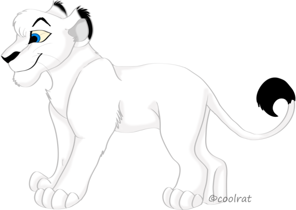 Король Лев белый Львенок
