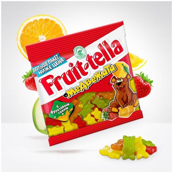 Fruittella мармелад медвежата