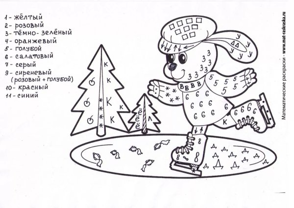 Новогодний Снеговик раскраска