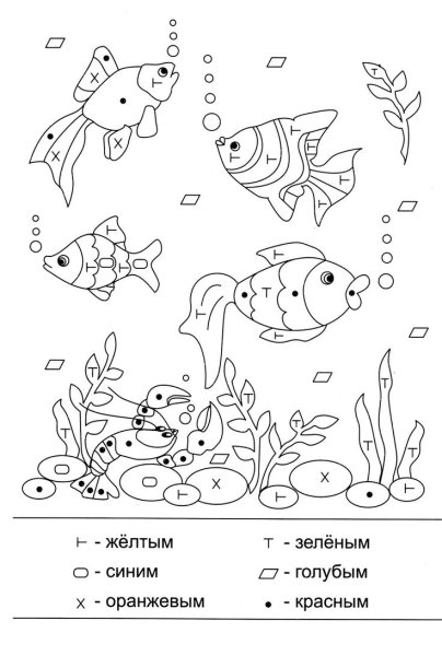Рыбы задания для дошкольников