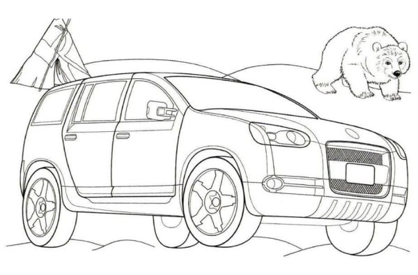 Skoda Yeti raskraski