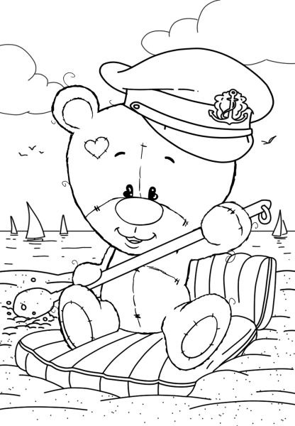 Gummy Bear раскраска