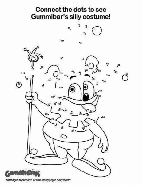 Gummy Bear раскраска