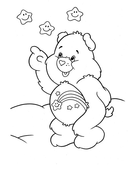 Care Bears раскраска