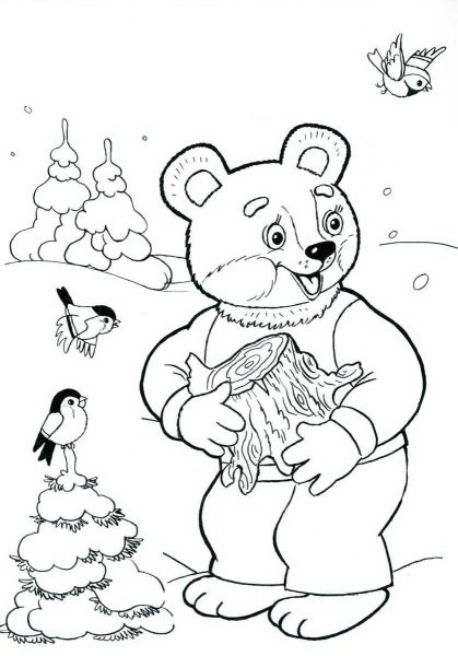 Сказки. Раскраски