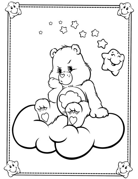 Care Bears раскраска