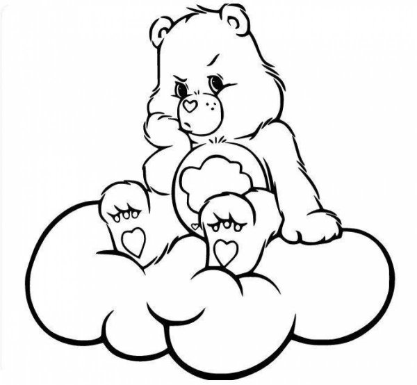 Care Bears раскраска