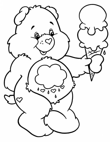 Care Bears раскраска