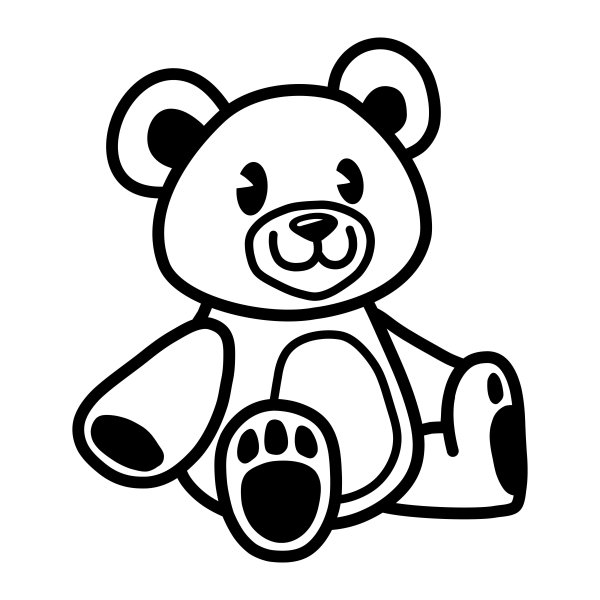 Мягкая игрушка вектор