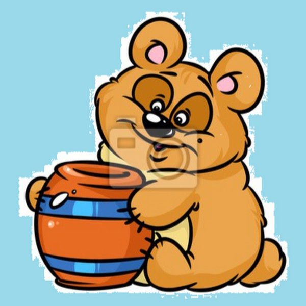 Мишка с бочонком