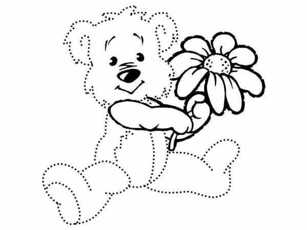 Рисование по точкам картинки для детей