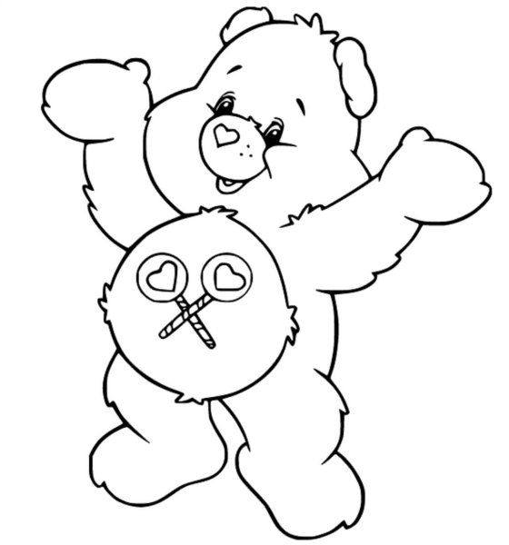 Care Bears раскраска