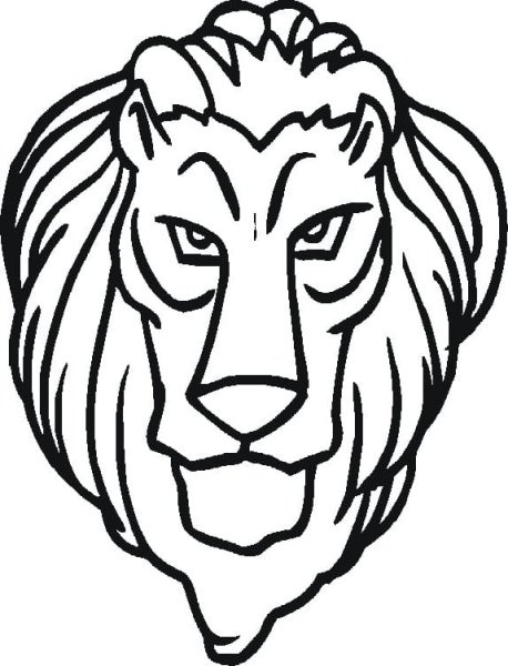 Распечатка головы Льва