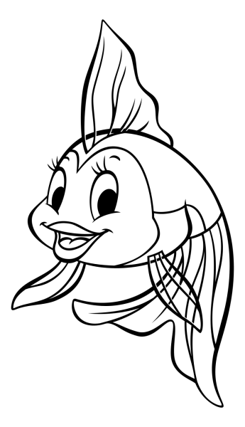 Пиноккио Дисней рыбка