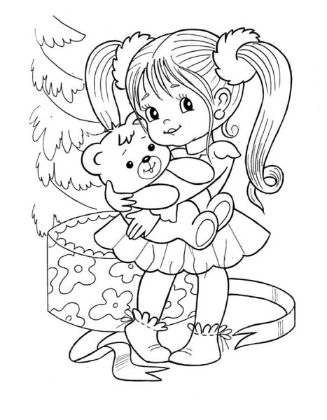 Enchantimals куклы раскраска