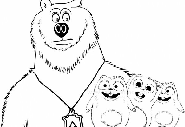 Гризли и лемминги мультфильм