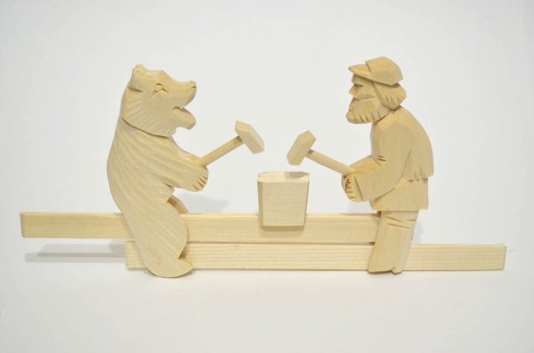 Игрушки «кузнецы» Богородские кузнецы»