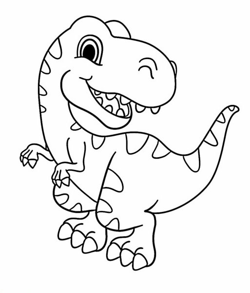 Раскраски большая динозавры (42 фото)