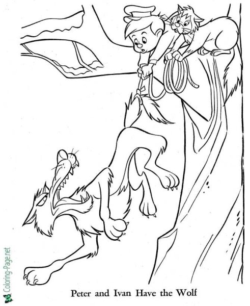 Peter and the Wolf рисунки
