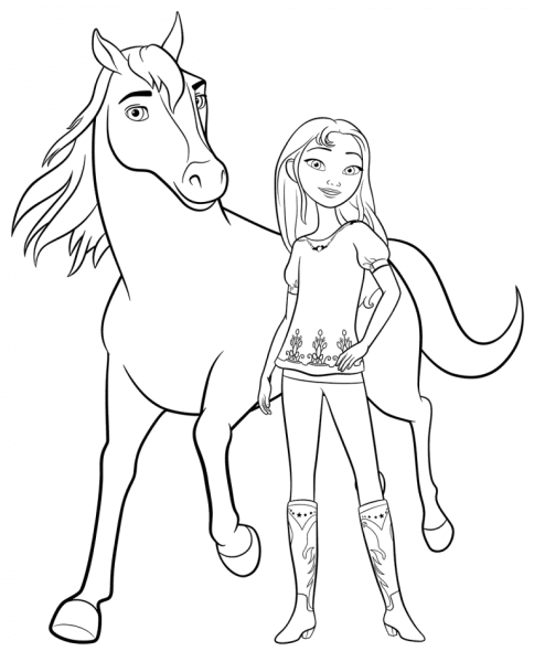 Horseland раскраски