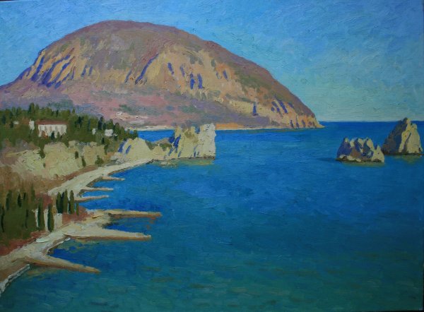 Картины Крым Гурзуф медведь гора