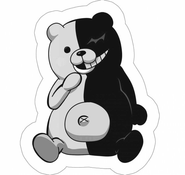 Monokuma значок