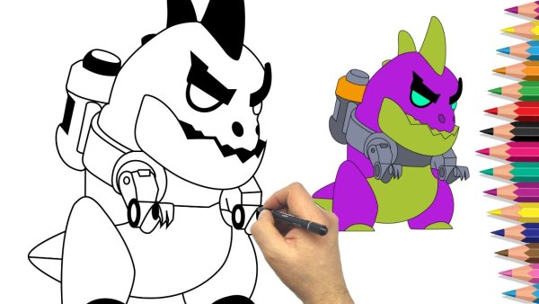 Brawl Stars мега монстр