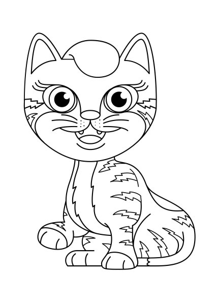 Разрисовка кошки