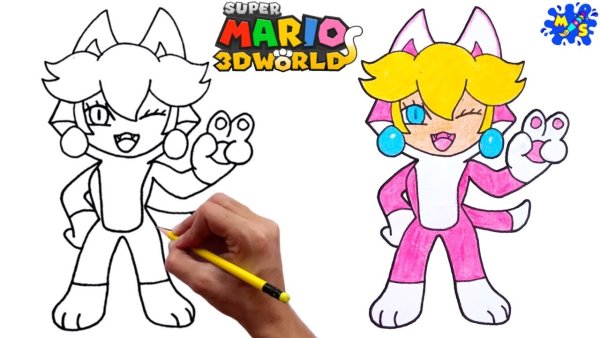 Super Mario 3d World Cat Peach