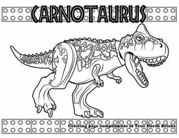Раскраска лего динозавры - 76 фото