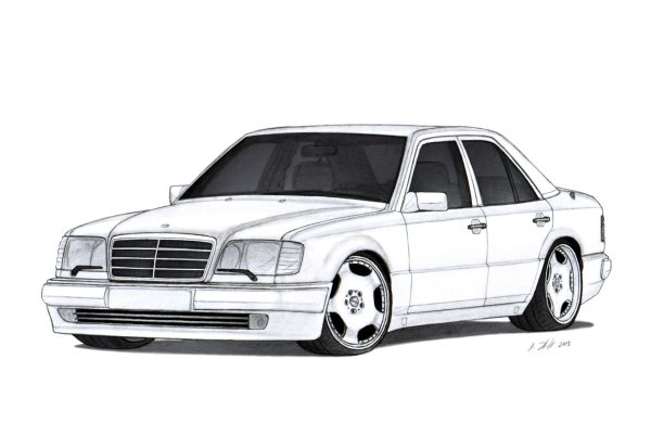 Mercedes w124 e500