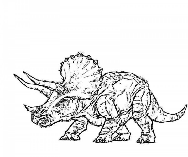 Трицератопс Jurassic World