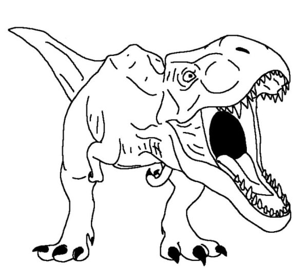Раскраски динозавры стикеры (46 фото)