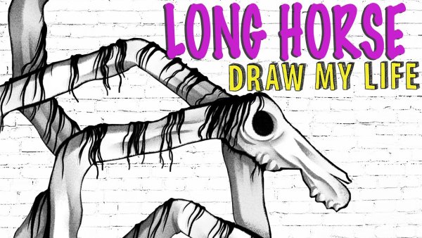 Раскраски длинная лошадь монстр (49 фото)