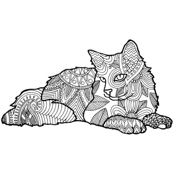 Мандала кошка