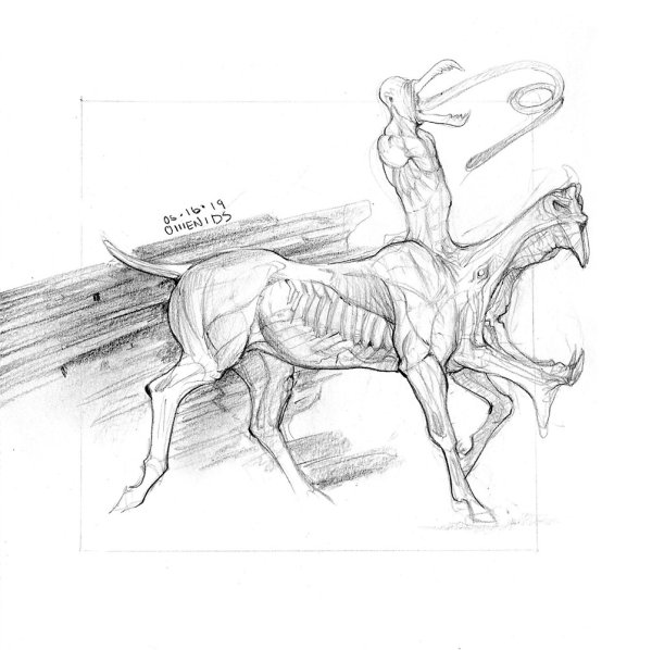 Долговязая лошадь SCP 3456