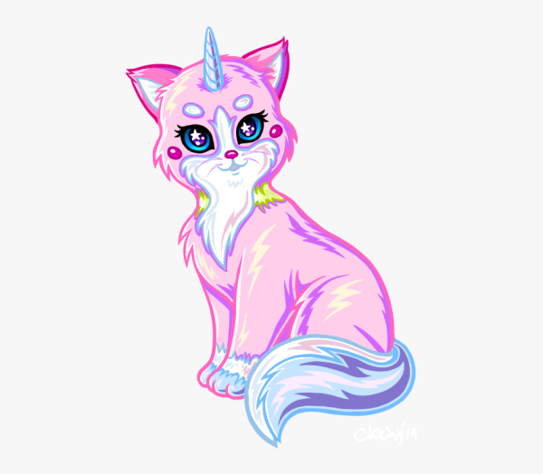 Котенок Единорожка